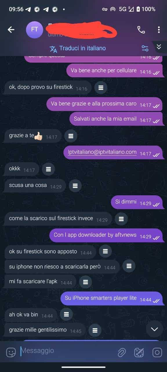 abbonamento iptv pezzotto